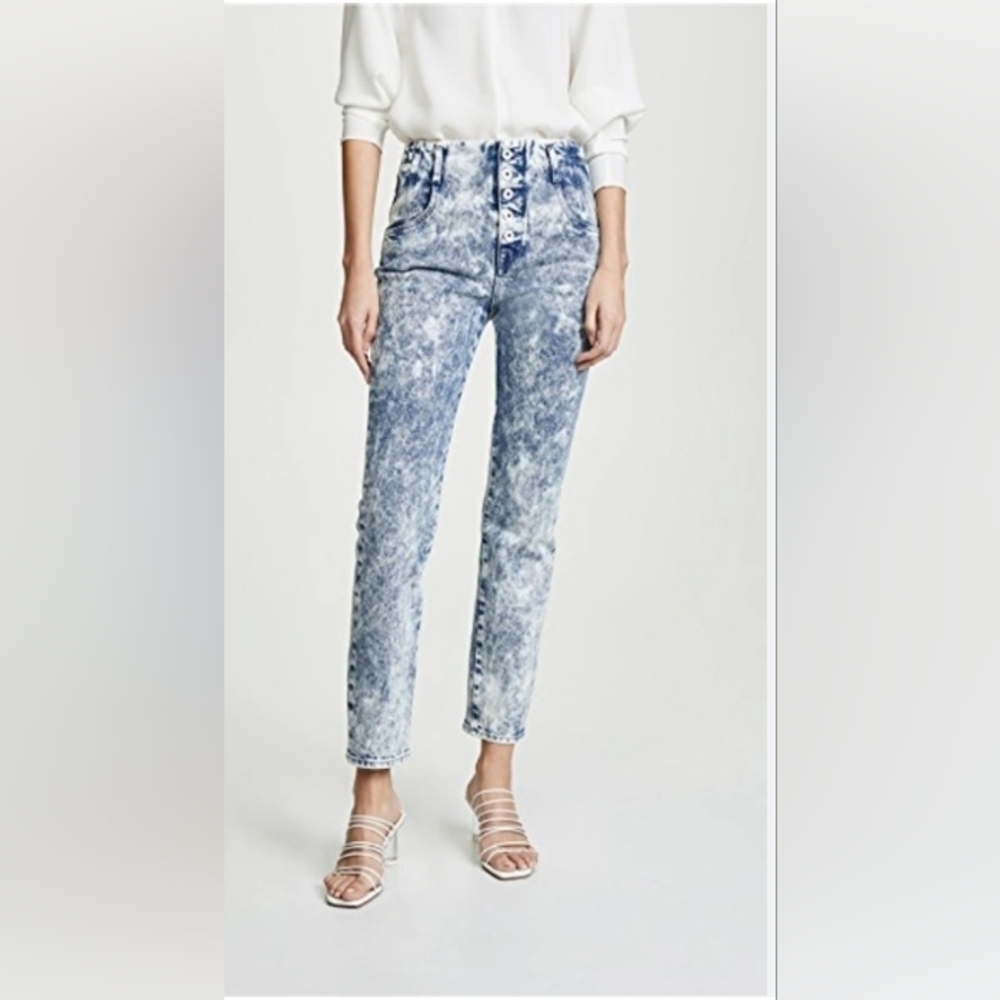 Jonathan Simhkai mineral wash denim.